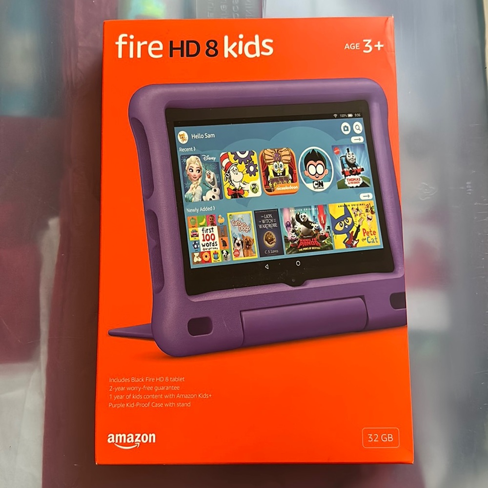 Brand new, never opened Amazon Fire HD 8 Kids Tablet